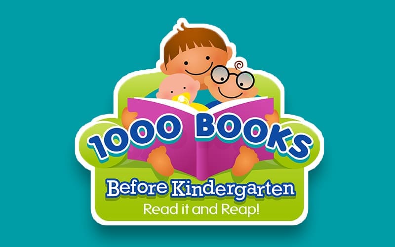 1000 Books Slide