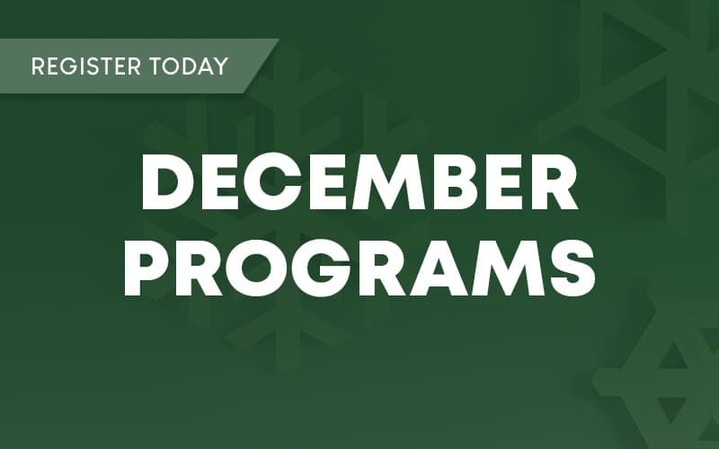 December Programs Web